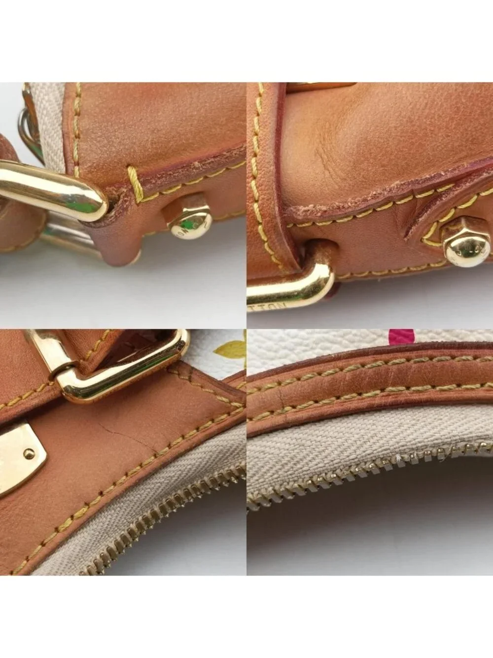 Louis Vuitton Greta Blanc Monogram Multicolor Shoulder Bag